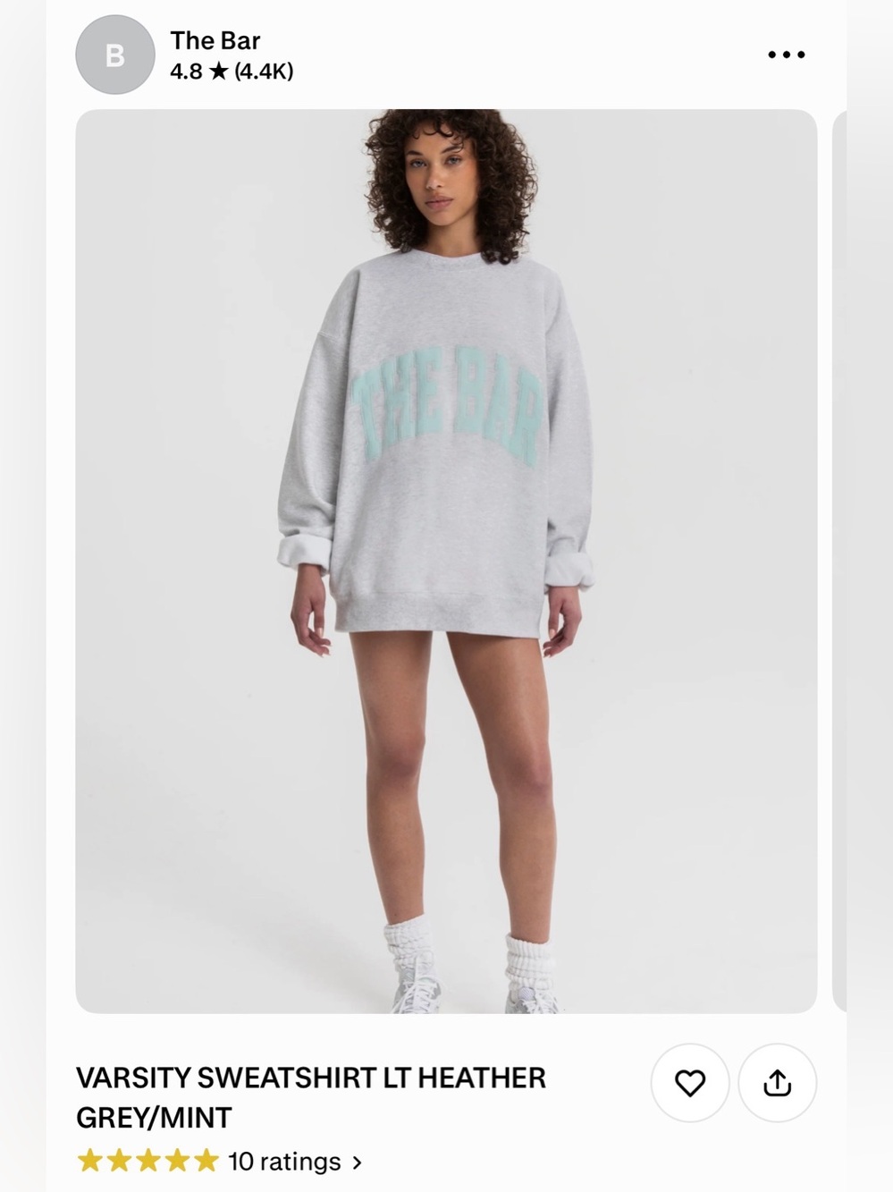 The Bar Miami Mint Sweatshirt